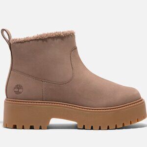 Timberland Stone Street Mid Warm Lined Boot in Like New Condition